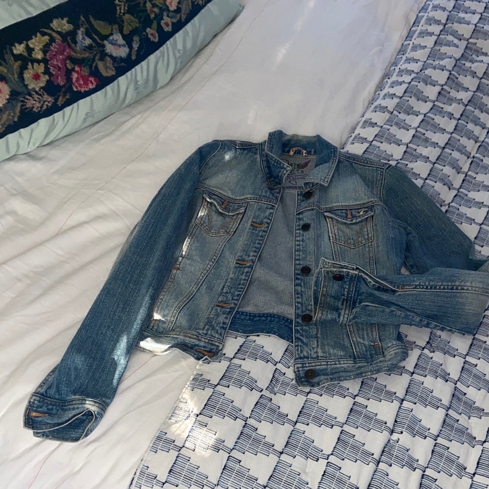 Hollister Light Blue Denim Jacket